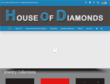 Tablet Screenshot of houseofdiamondsaz.com